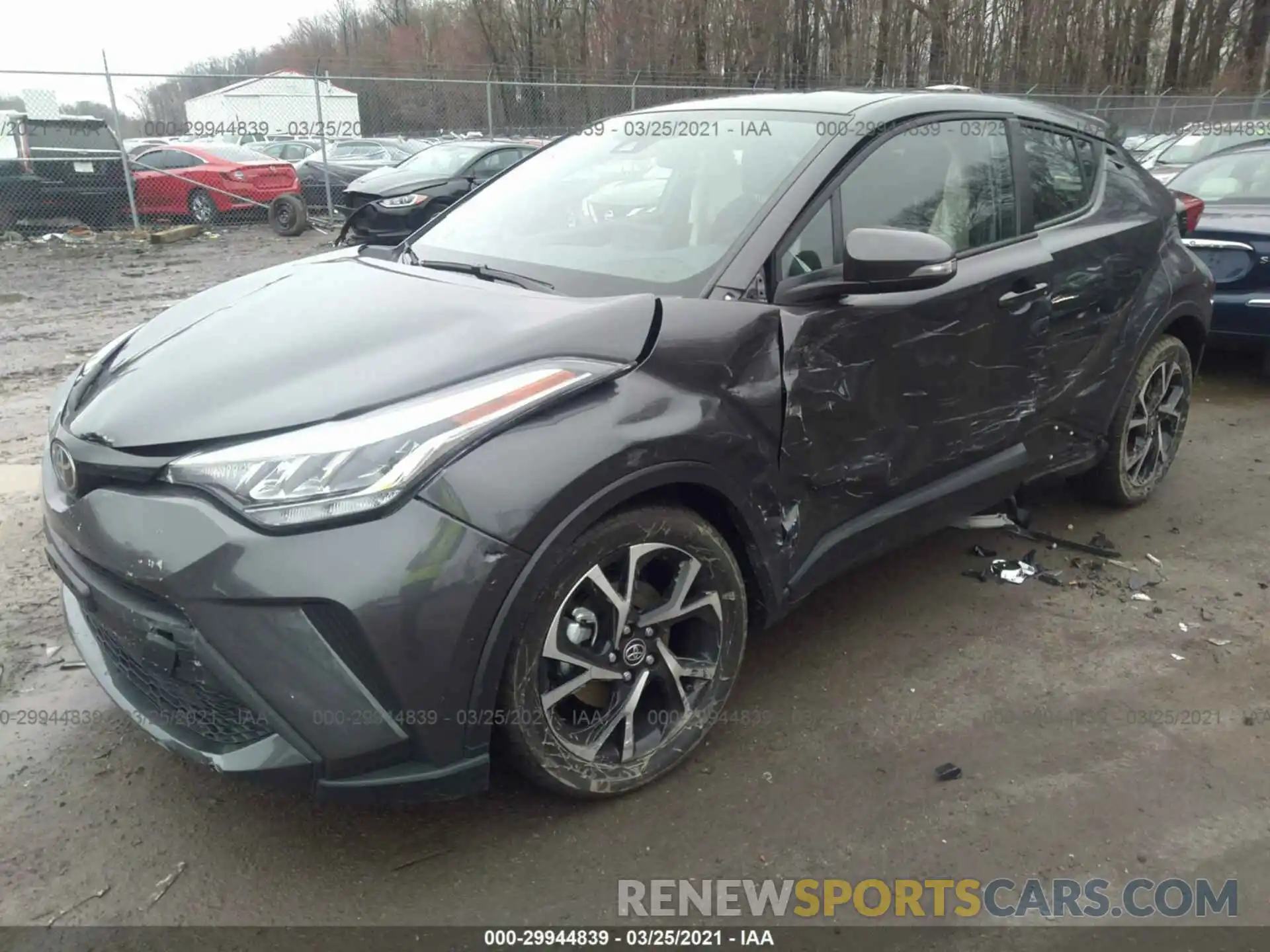 6 Photograph of a damaged car NMTKHMBX1MR119003 TOYOTA C-HR 2021