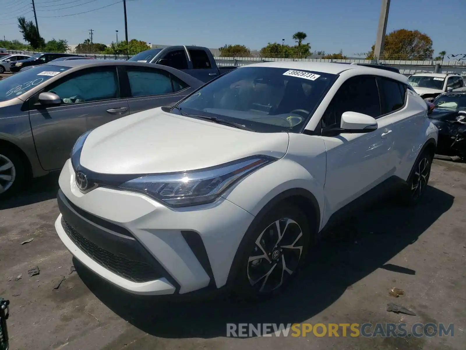 2 Photograph of a damaged car NMTKHMBX1MR120071 TOYOTA C-HR 2021