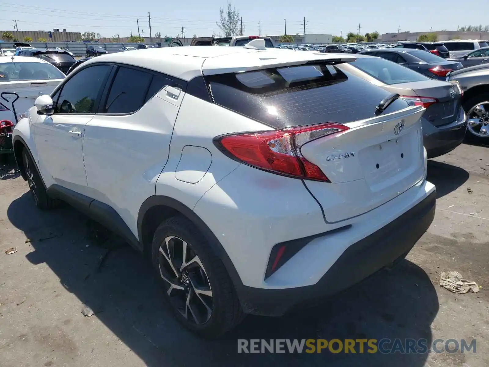 3 Photograph of a damaged car NMTKHMBX1MR120071 TOYOTA C-HR 2021