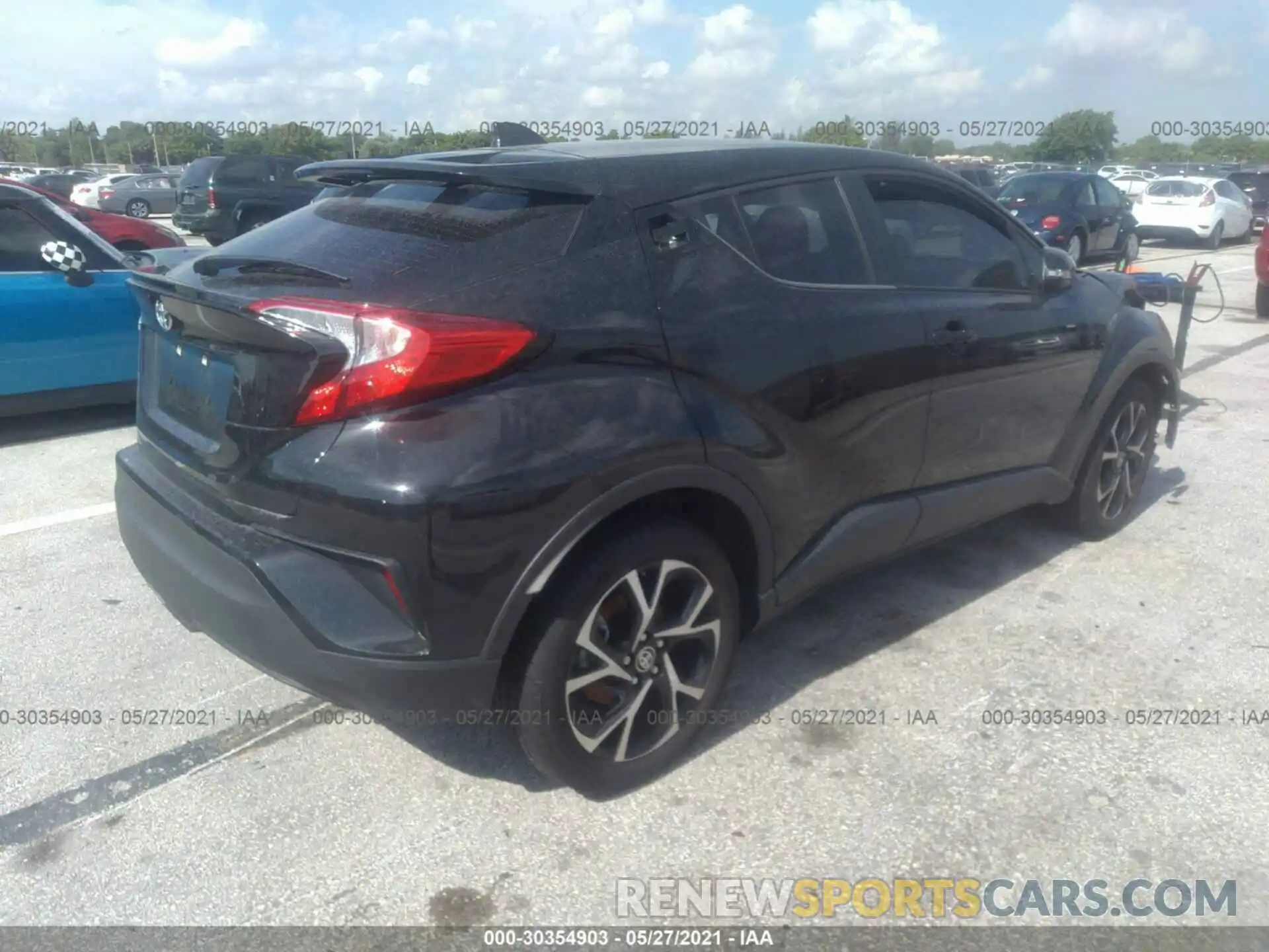 4 Photograph of a damaged car NMTKHMBX1MR121902 TOYOTA C-HR 2021