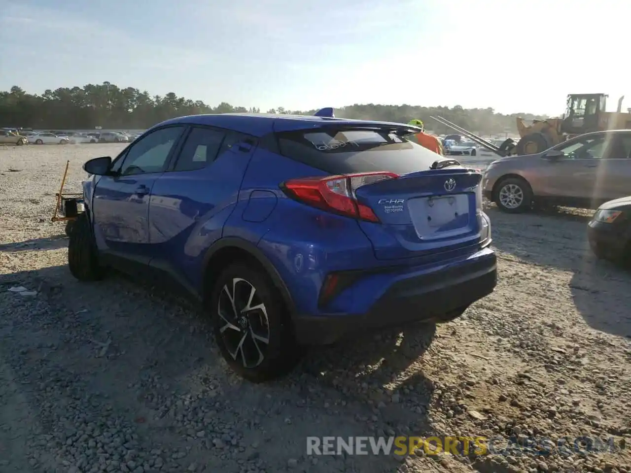 3 Photograph of a damaged car NMTKHMBX1MR126629 TOYOTA C-HR 2021