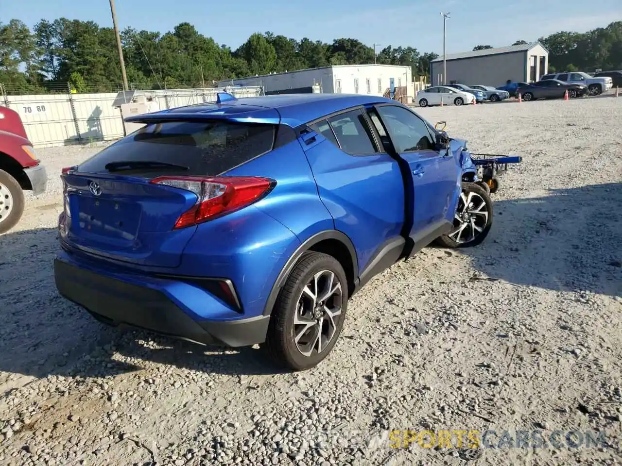 4 Photograph of a damaged car NMTKHMBX1MR126629 TOYOTA C-HR 2021