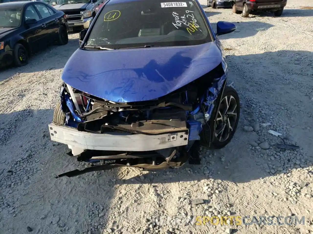 9 Photograph of a damaged car NMTKHMBX1MR126629 TOYOTA C-HR 2021