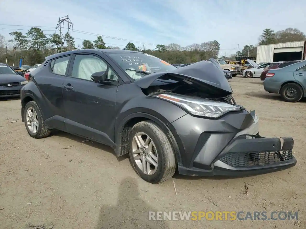 4 Photograph of a damaged car NMTKHMBX1MR129997 TOYOTA C-HR 2021