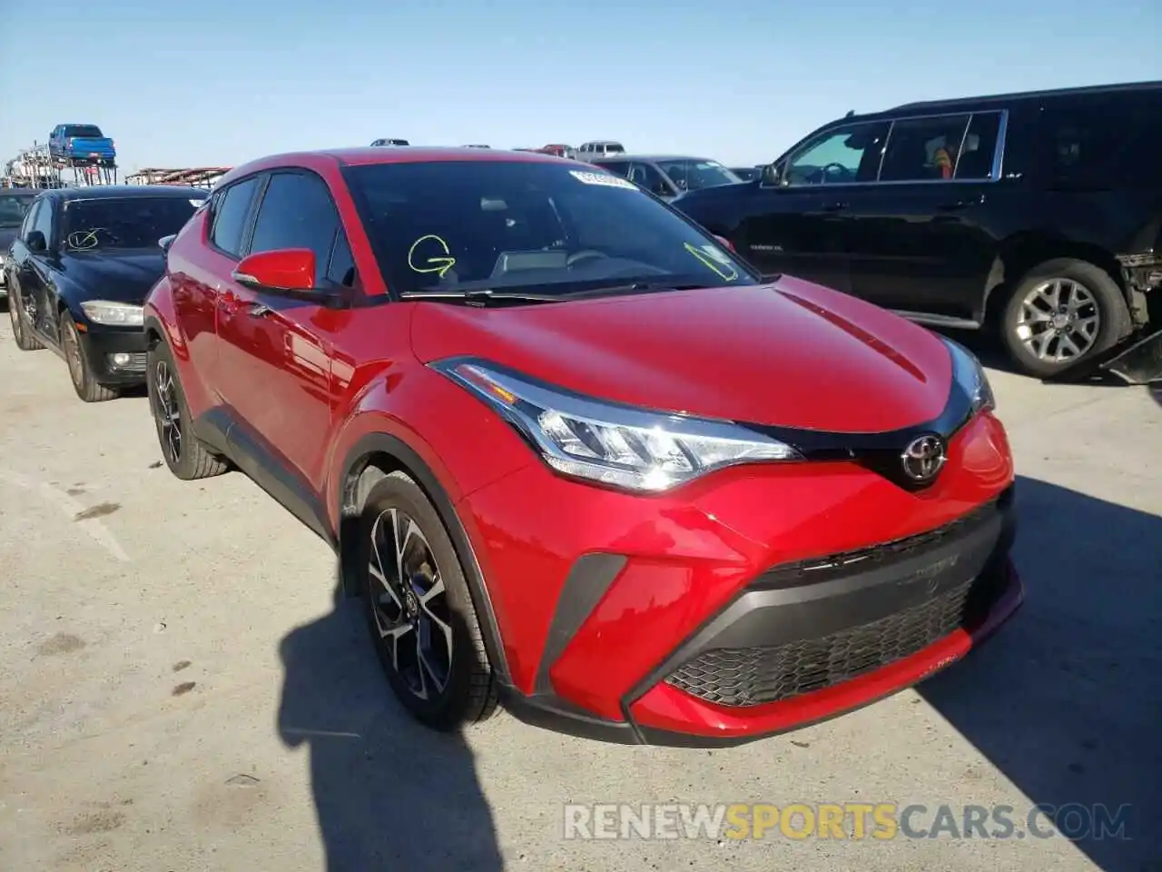 1 Photograph of a damaged car NMTKHMBX1MR130602 TOYOTA C-HR 2021