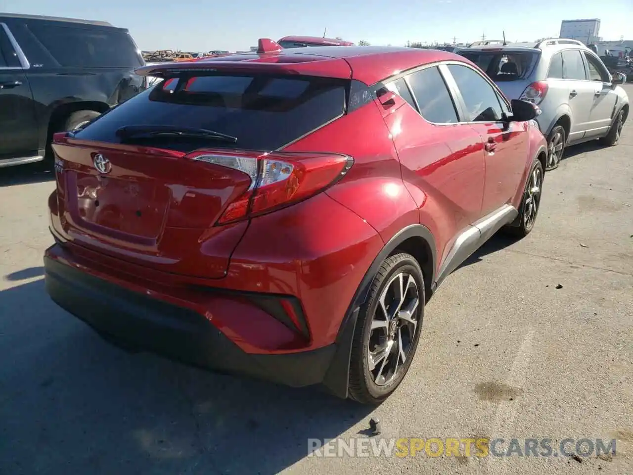 4 Photograph of a damaged car NMTKHMBX1MR130602 TOYOTA C-HR 2021