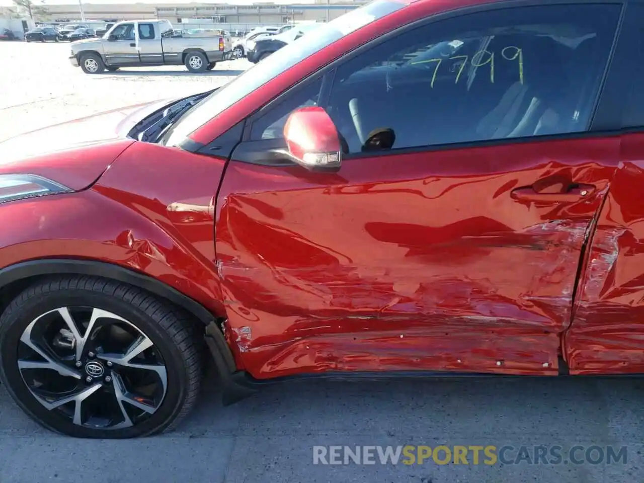 9 Photograph of a damaged car NMTKHMBX1MR130602 TOYOTA C-HR 2021