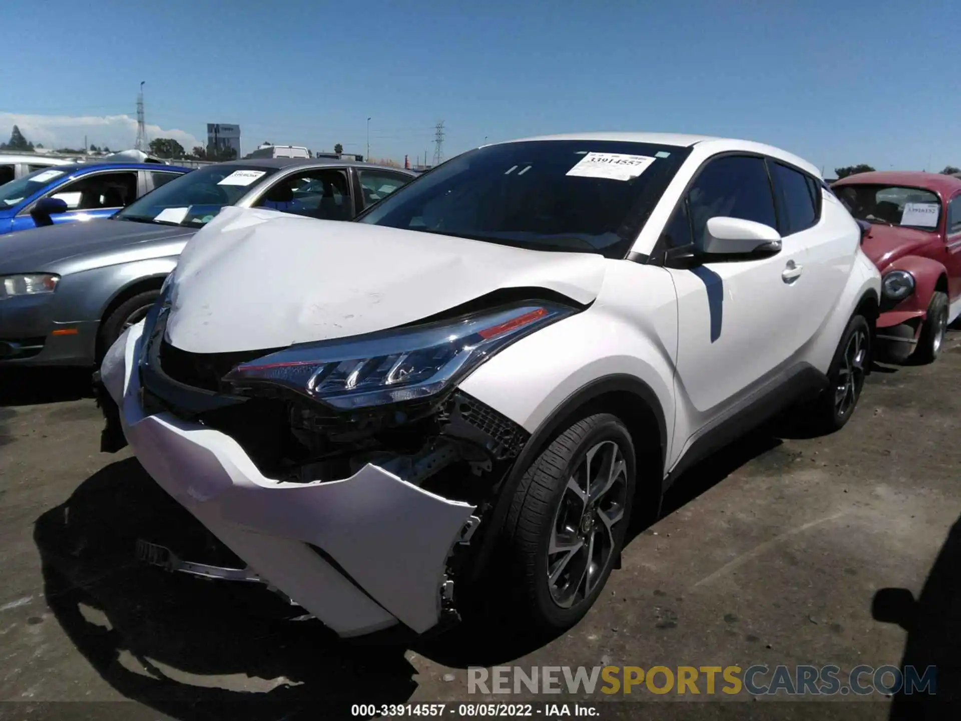 2 Photograph of a damaged car NMTKHMBX1MR131779 TOYOTA C-HR 2021