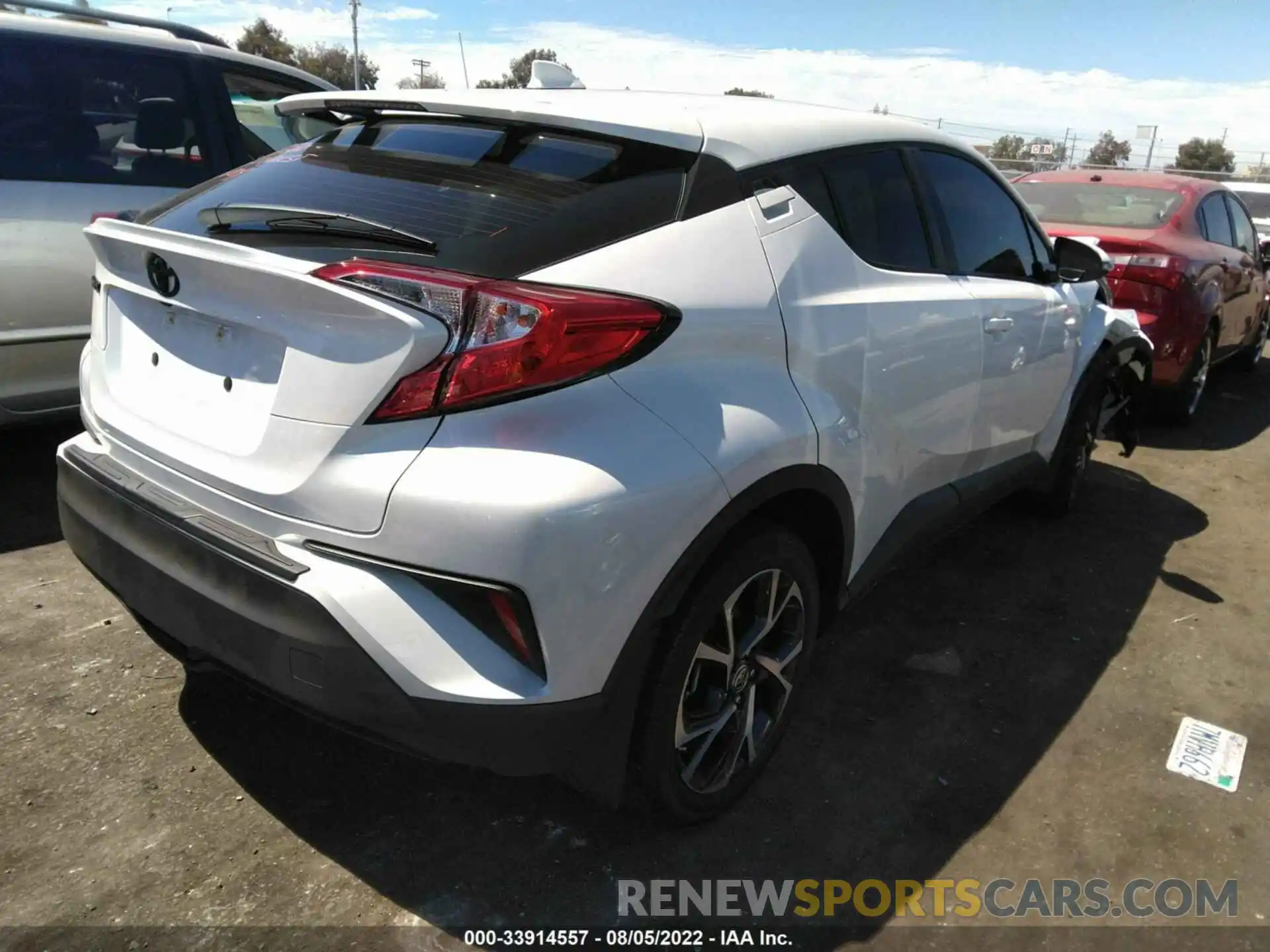 4 Photograph of a damaged car NMTKHMBX1MR131779 TOYOTA C-HR 2021