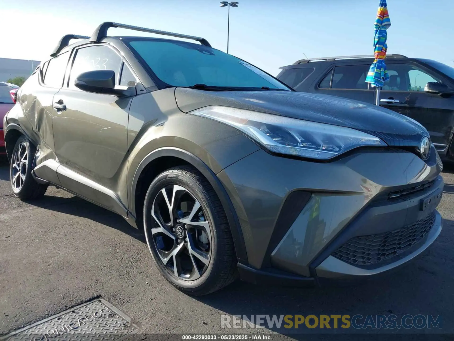 1 Photograph of a damaged car NMTKHMBX1MR133810 TOYOTA C-HR 2021