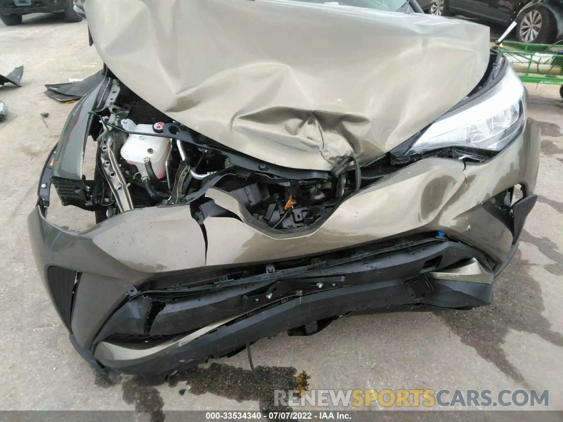 6 Photograph of a damaged car NMTKHMBX1MR136464 TOYOTA C-HR 2021