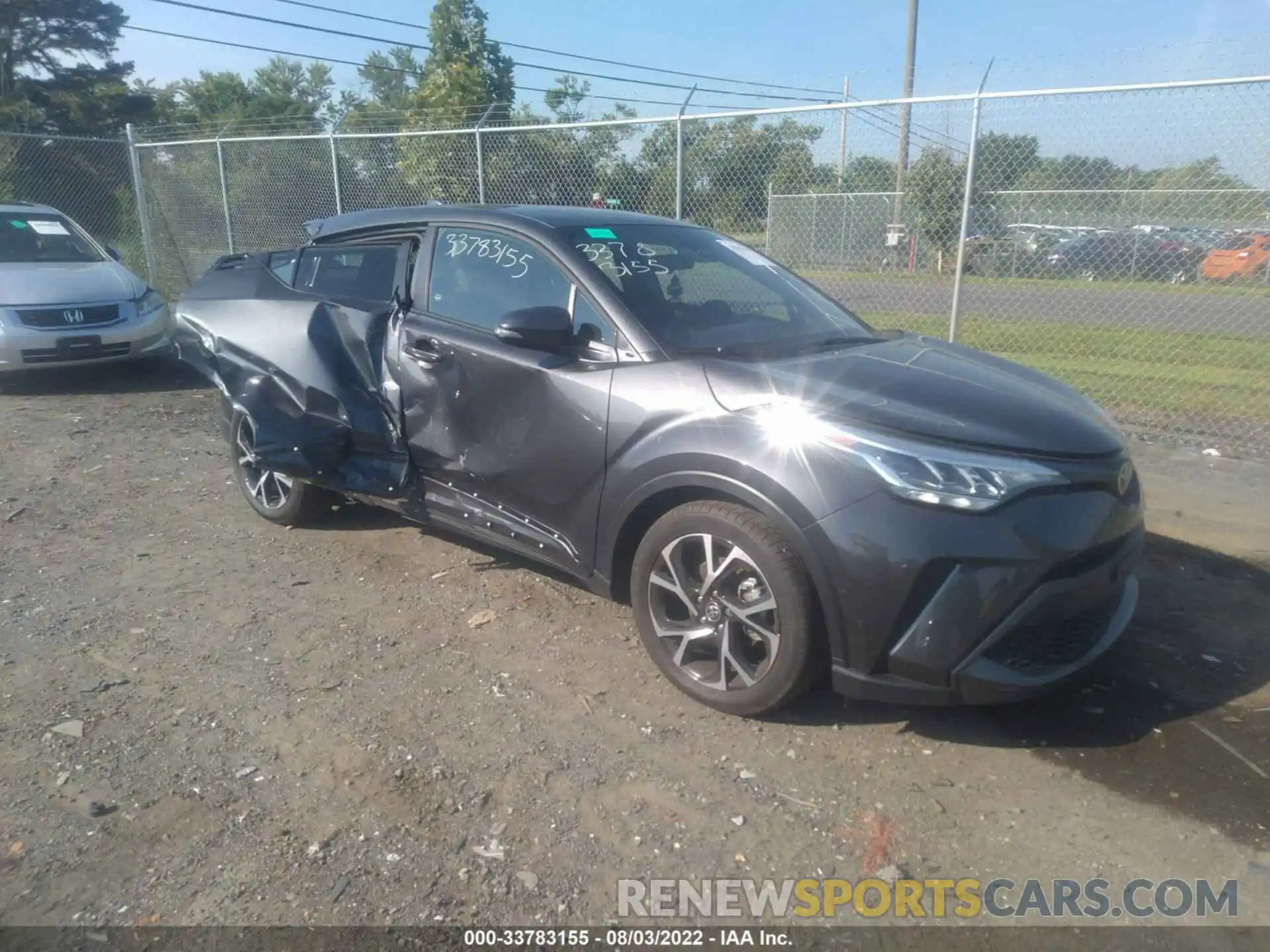 1 Photograph of a damaged car NMTKHMBX1MR137226 TOYOTA C-HR 2021