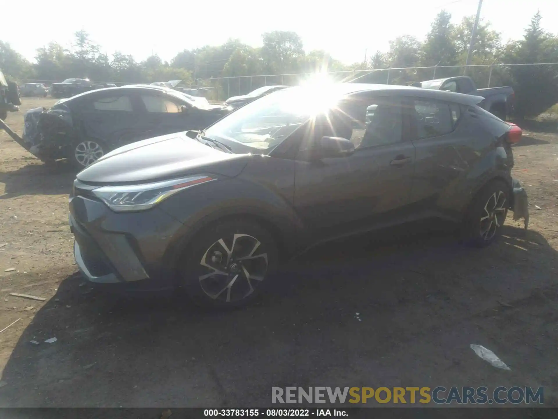 2 Photograph of a damaged car NMTKHMBX1MR137226 TOYOTA C-HR 2021