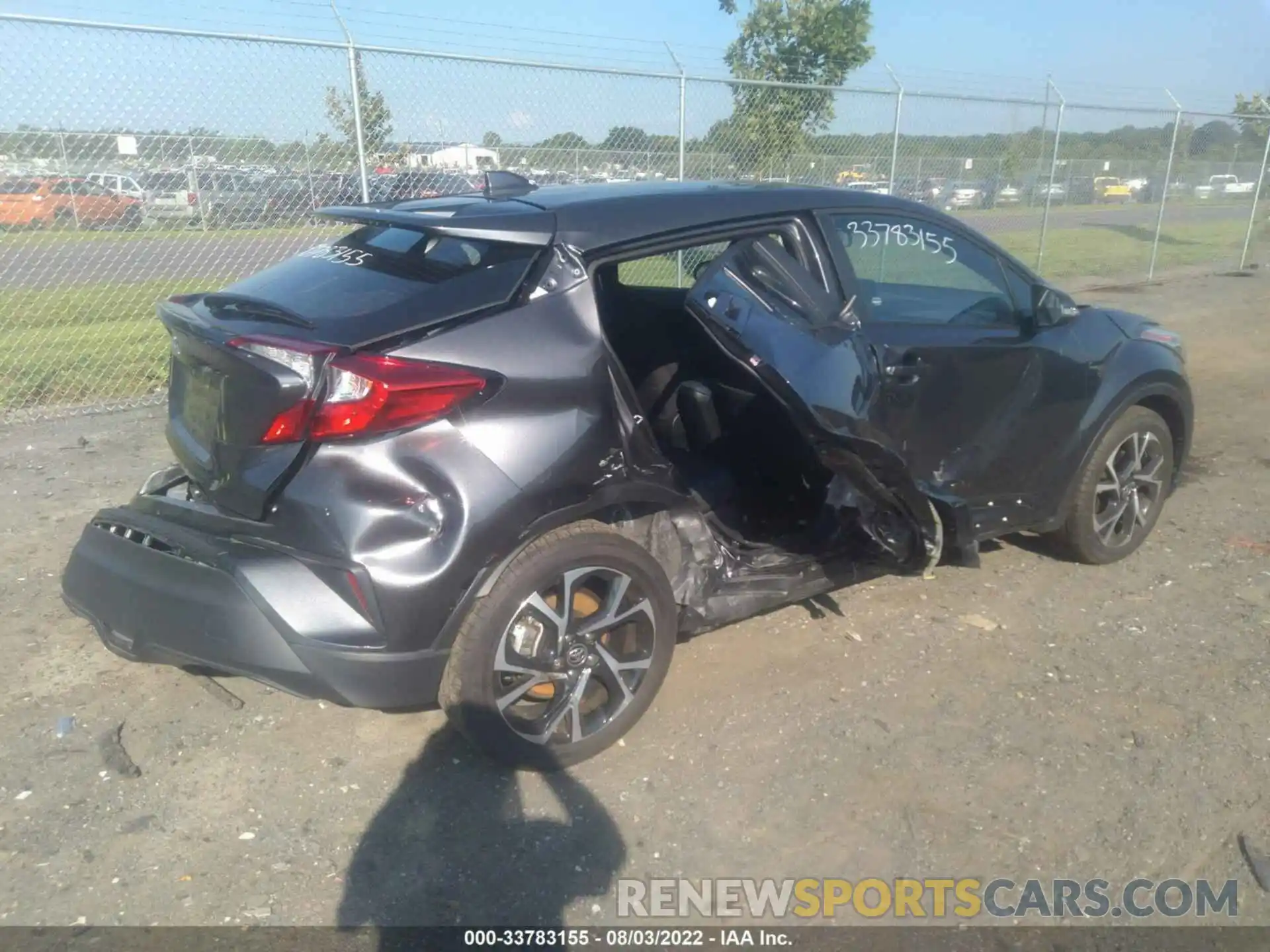 4 Photograph of a damaged car NMTKHMBX1MR137226 TOYOTA C-HR 2021