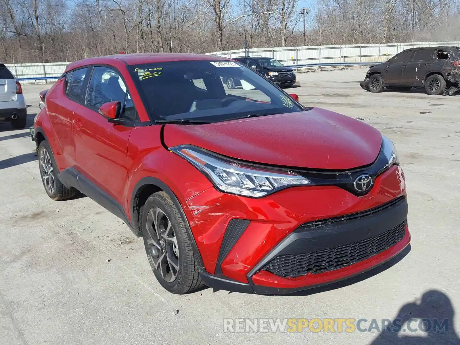 1 Photograph of a damaged car NMTKHMBX2MR118927 TOYOTA C-HR 2021