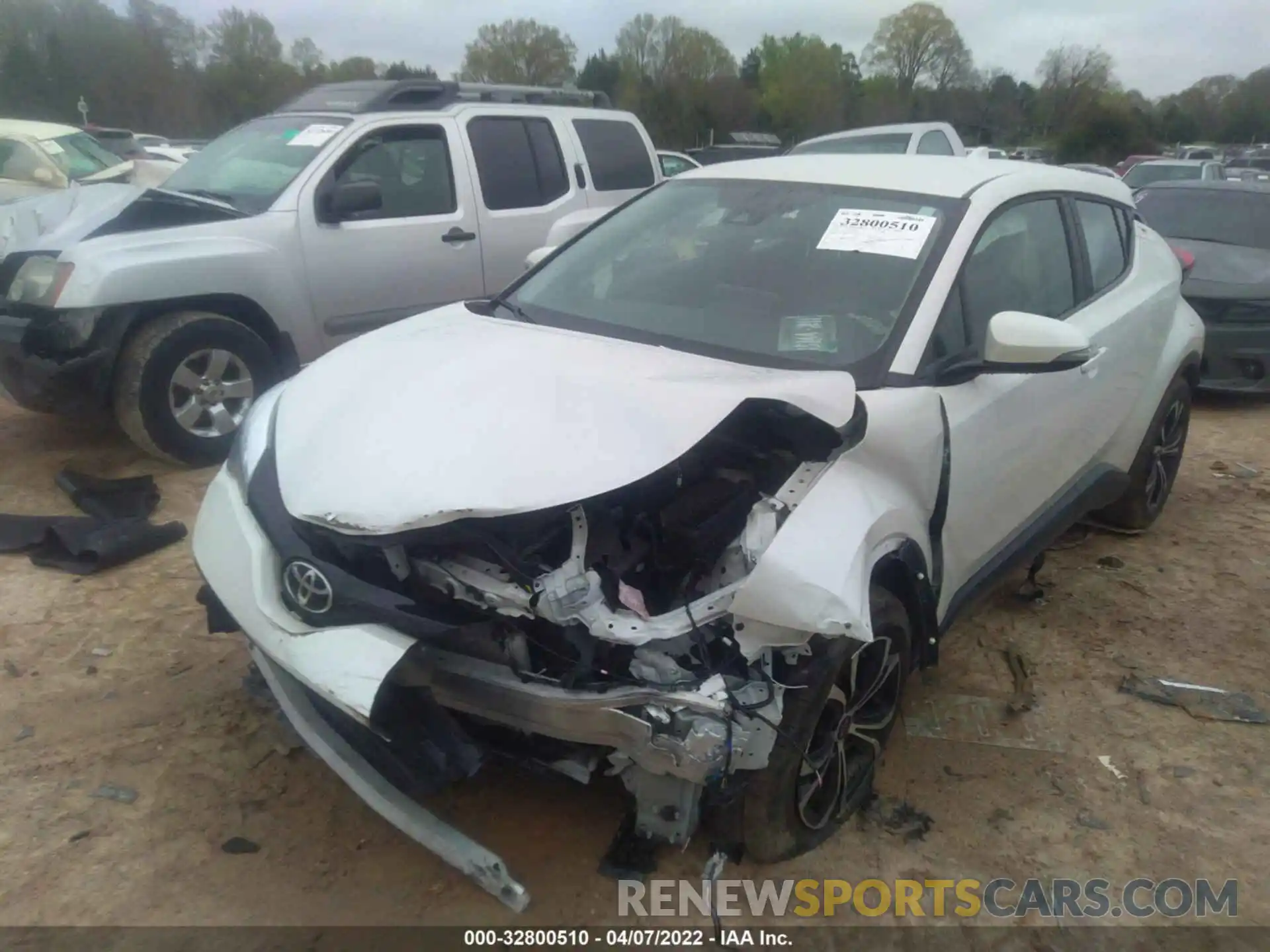 2 Photograph of a damaged car NMTKHMBX2MR120824 TOYOTA C-HR 2021