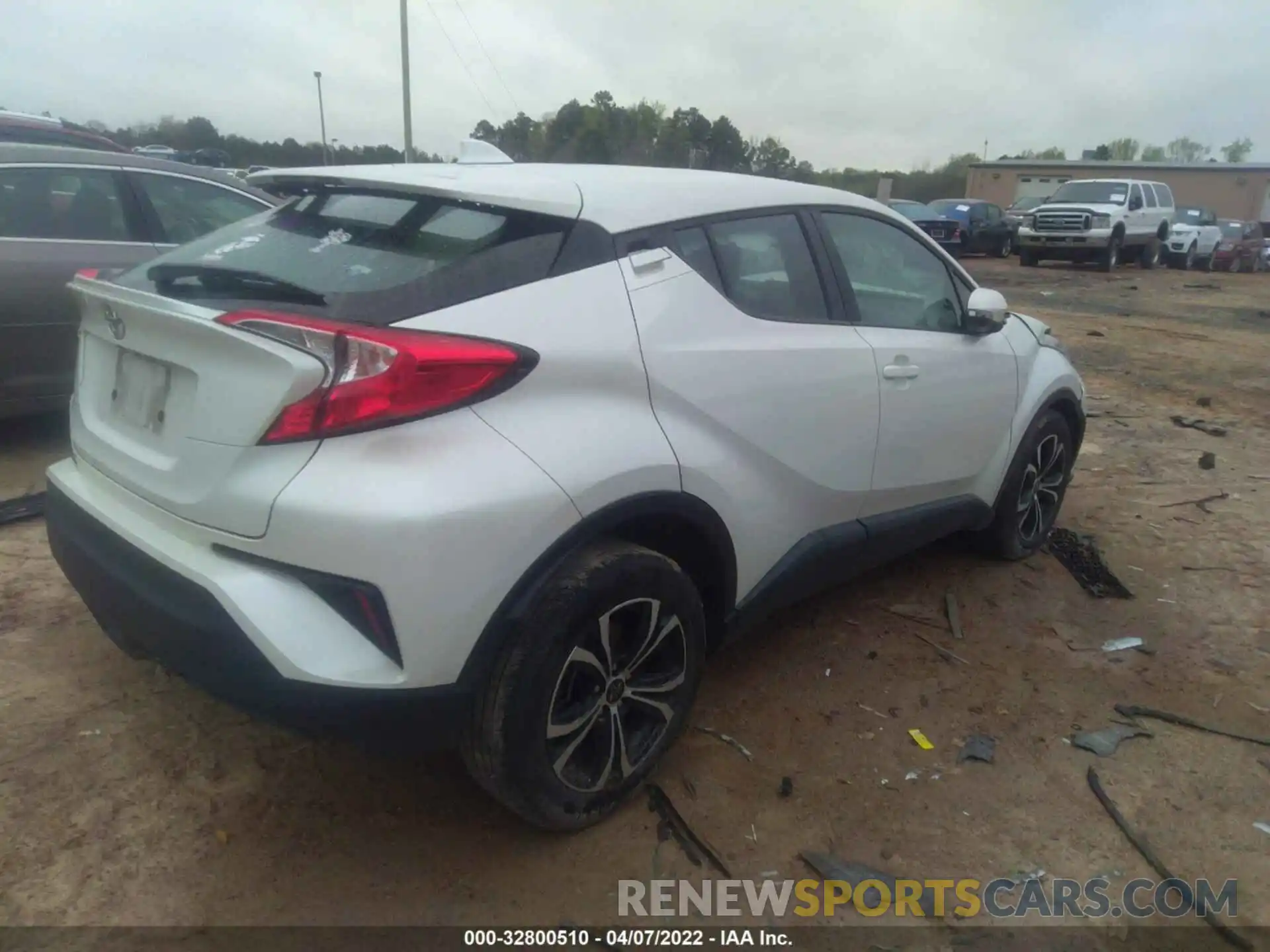 4 Photograph of a damaged car NMTKHMBX2MR120824 TOYOTA C-HR 2021