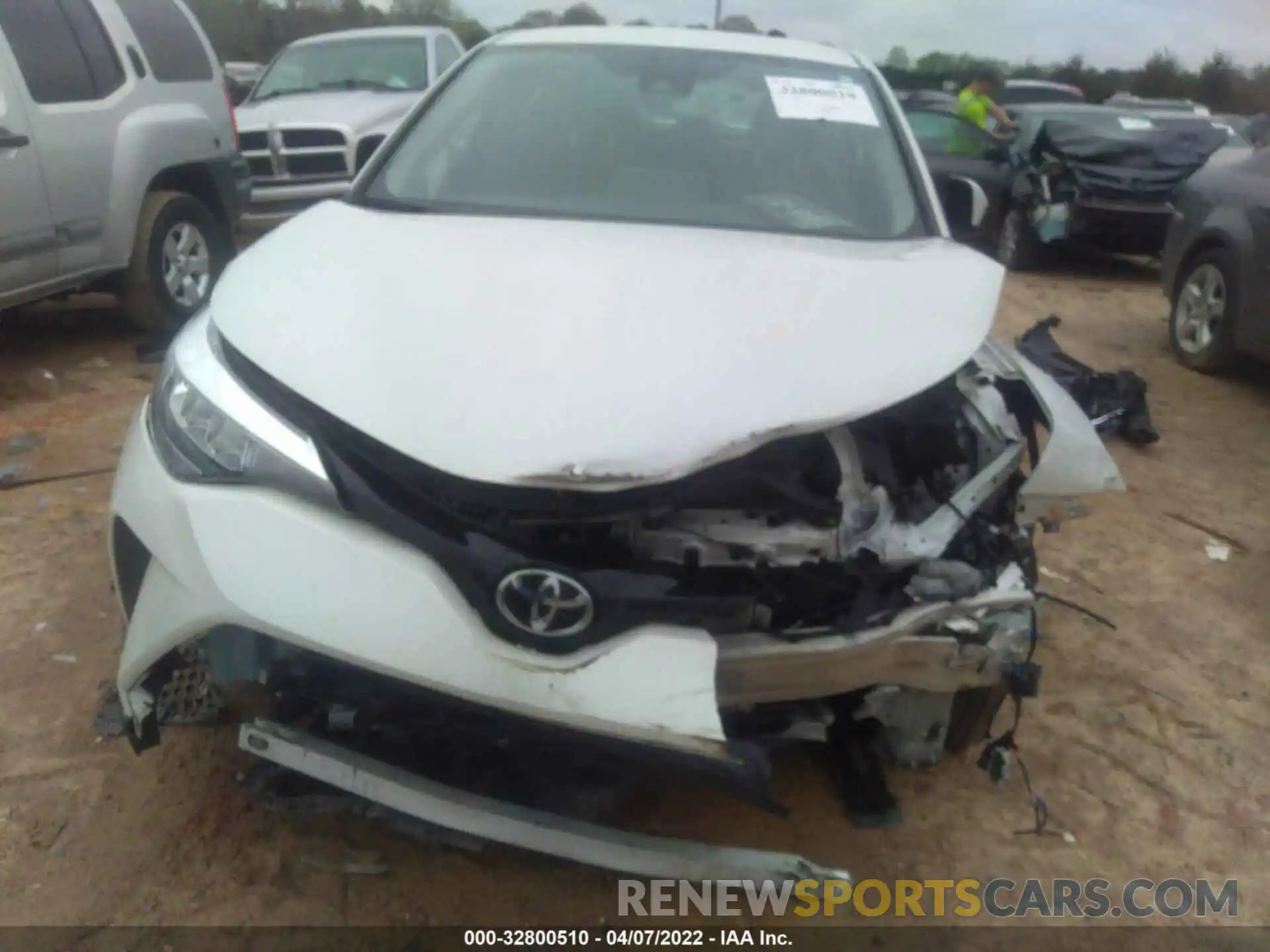 6 Photograph of a damaged car NMTKHMBX2MR120824 TOYOTA C-HR 2021