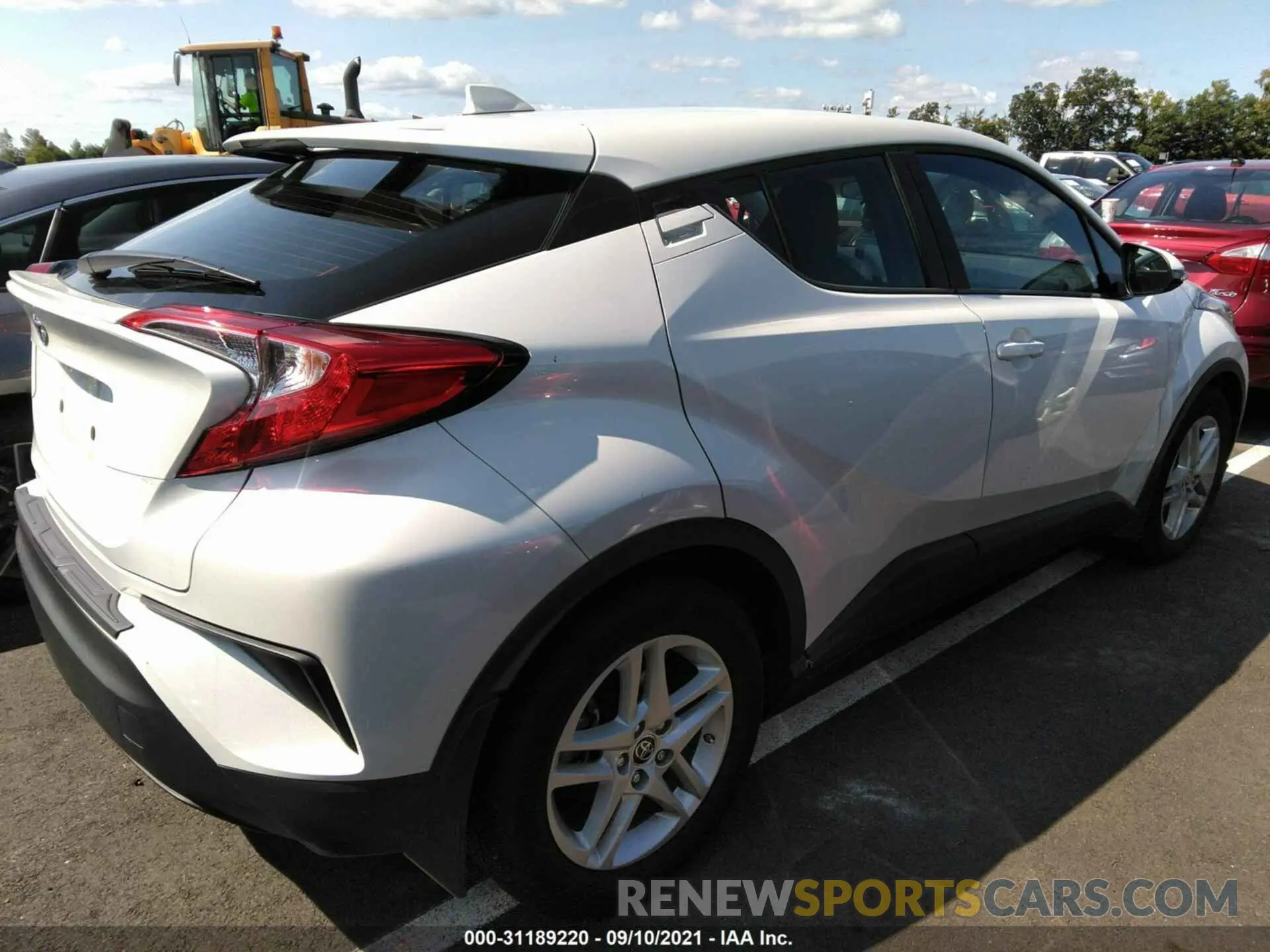 4 Photograph of a damaged car NMTKHMBX2MR120872 TOYOTA C-HR 2021