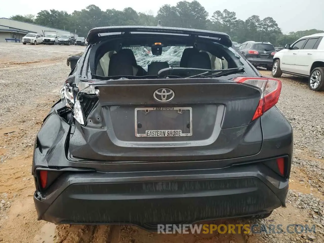 6 Photograph of a damaged car NMTKHMBX2MR121522 TOYOTA C-HR 2021