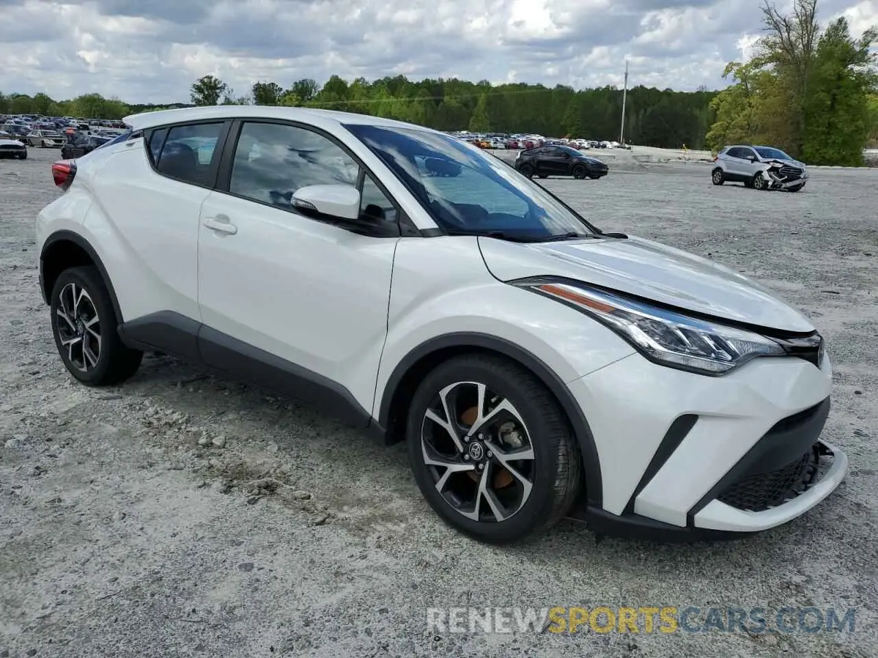 4 Photograph of a damaged car NMTKHMBX2MR125473 TOYOTA C-HR 2021