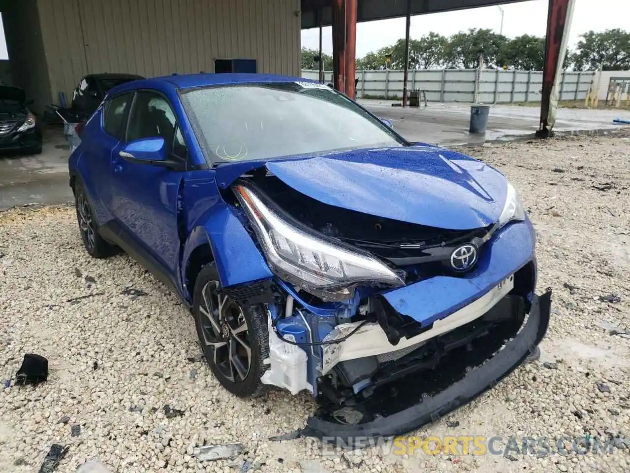 1 Photograph of a damaged car NMTKHMBX2MR126736 TOYOTA C-HR 2021