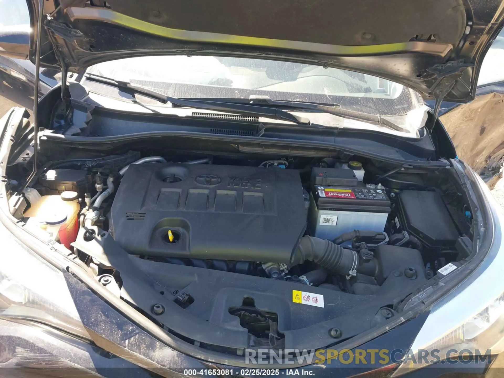 10 Photograph of a damaged car NMTKHMBX2MR127451 TOYOTA C-HR 2021