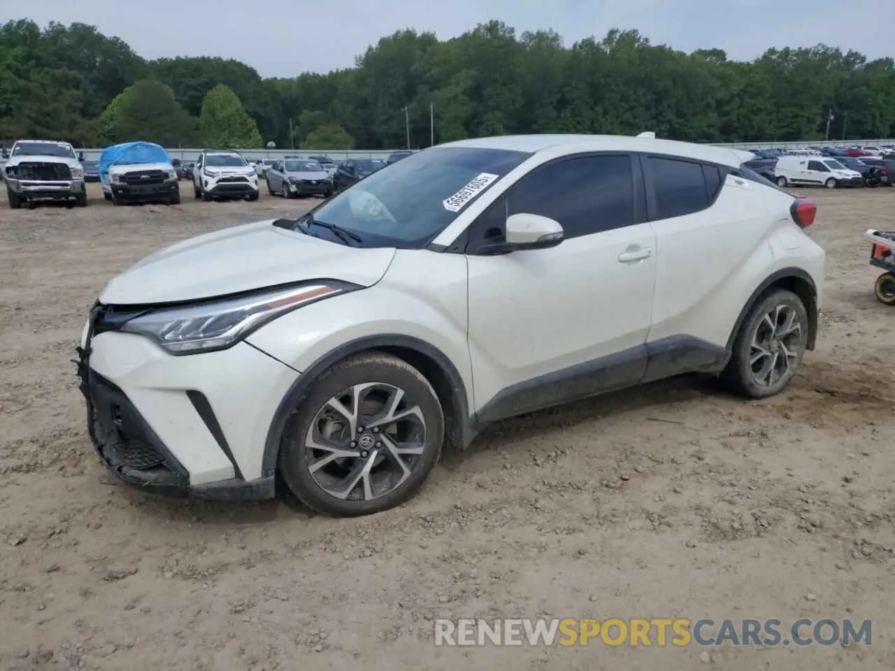 1 Photograph of a damaged car NMTKHMBX2MR128051 TOYOTA C-HR 2021