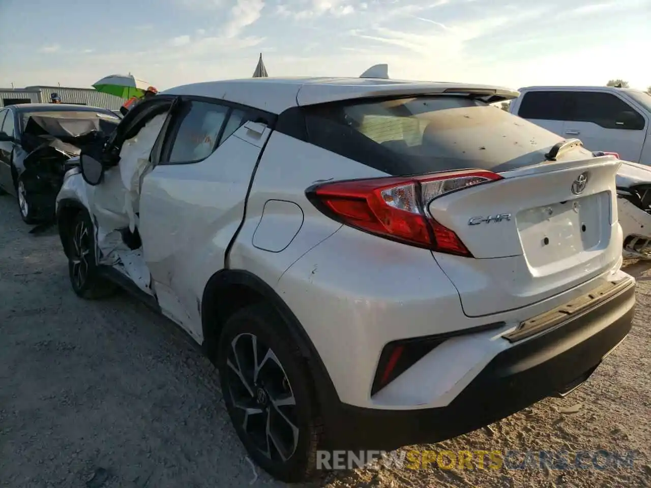 3 Photograph of a damaged car NMTKHMBX2MR129393 TOYOTA C-HR 2021