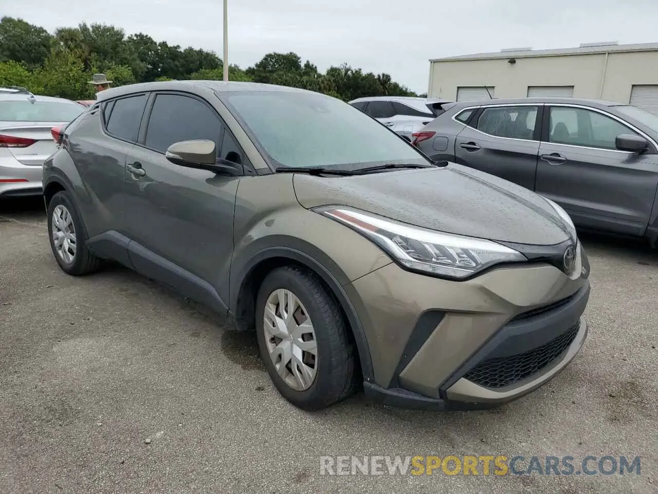 4 Photograph of a damaged car NMTKHMBX2MR130835 TOYOTA C-HR 2021