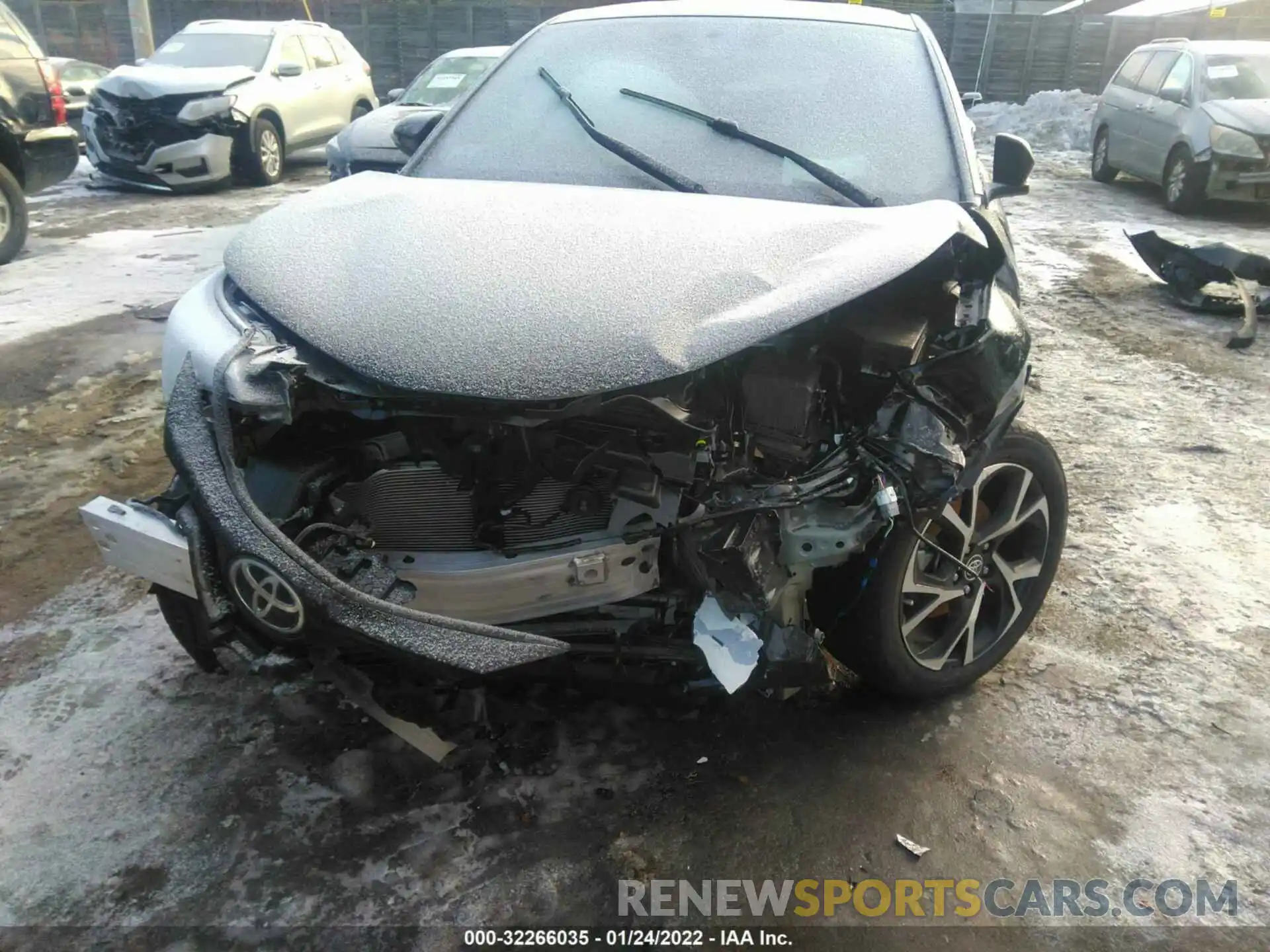 6 Photograph of a damaged car NMTKHMBX2MR133010 TOYOTA C-HR 2021