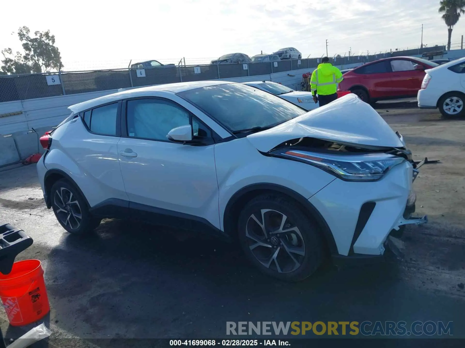 13 Photograph of a damaged car NMTKHMBX2MR133590 TOYOTA C-HR 2021