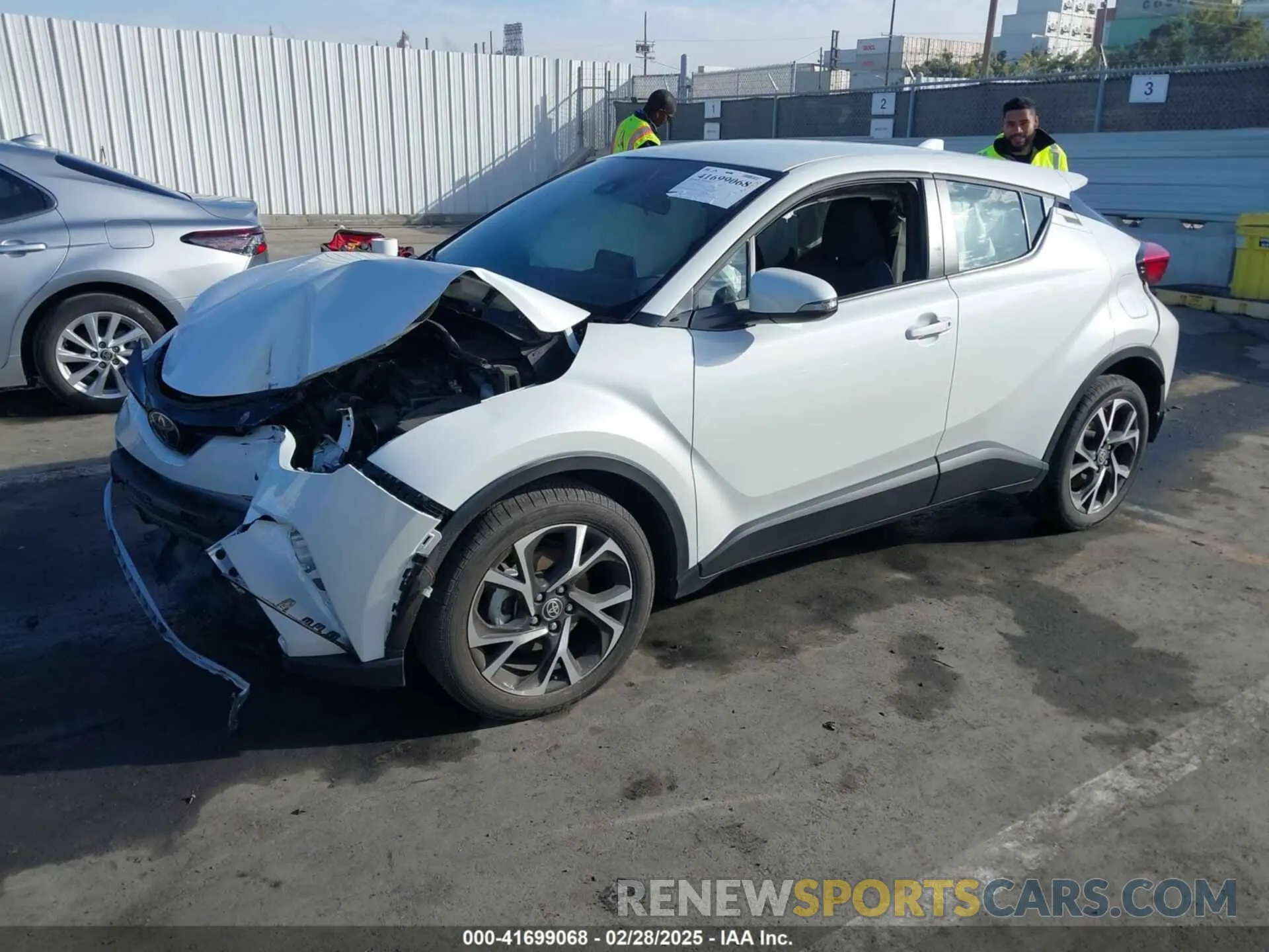 2 Photograph of a damaged car NMTKHMBX2MR133590 TOYOTA C-HR 2021