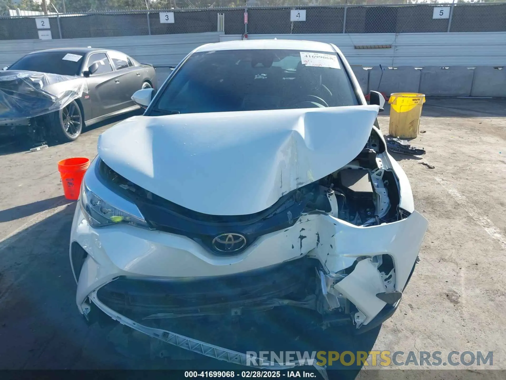 6 Photograph of a damaged car NMTKHMBX2MR133590 TOYOTA C-HR 2021