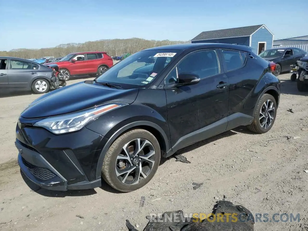 1 Photograph of a damaged car NMTKHMBX2MR133802 TOYOTA C-HR 2021