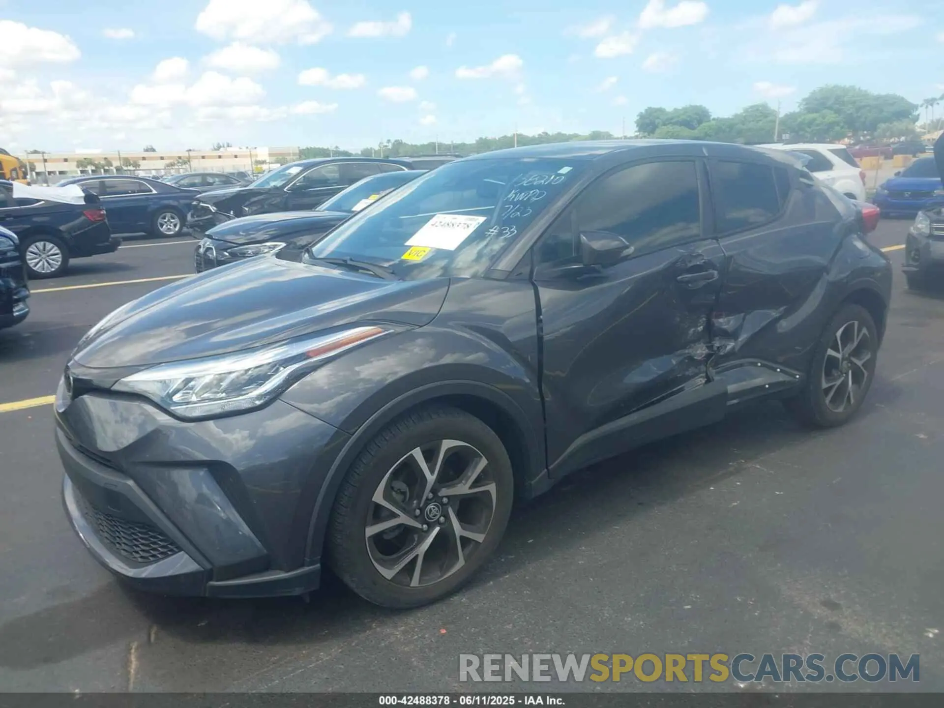 2 Photograph of a damaged car NMTKHMBX2MR138210 TOYOTA C-HR 2021