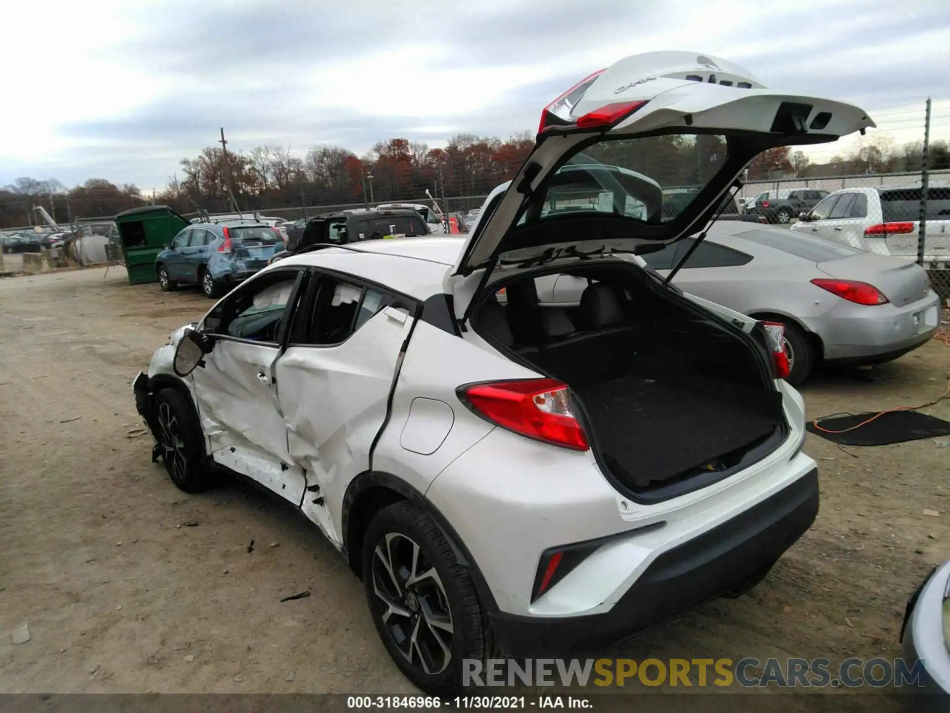 3 Photograph of a damaged car NMTKHMBX3MR119259 TOYOTA C-HR 2021