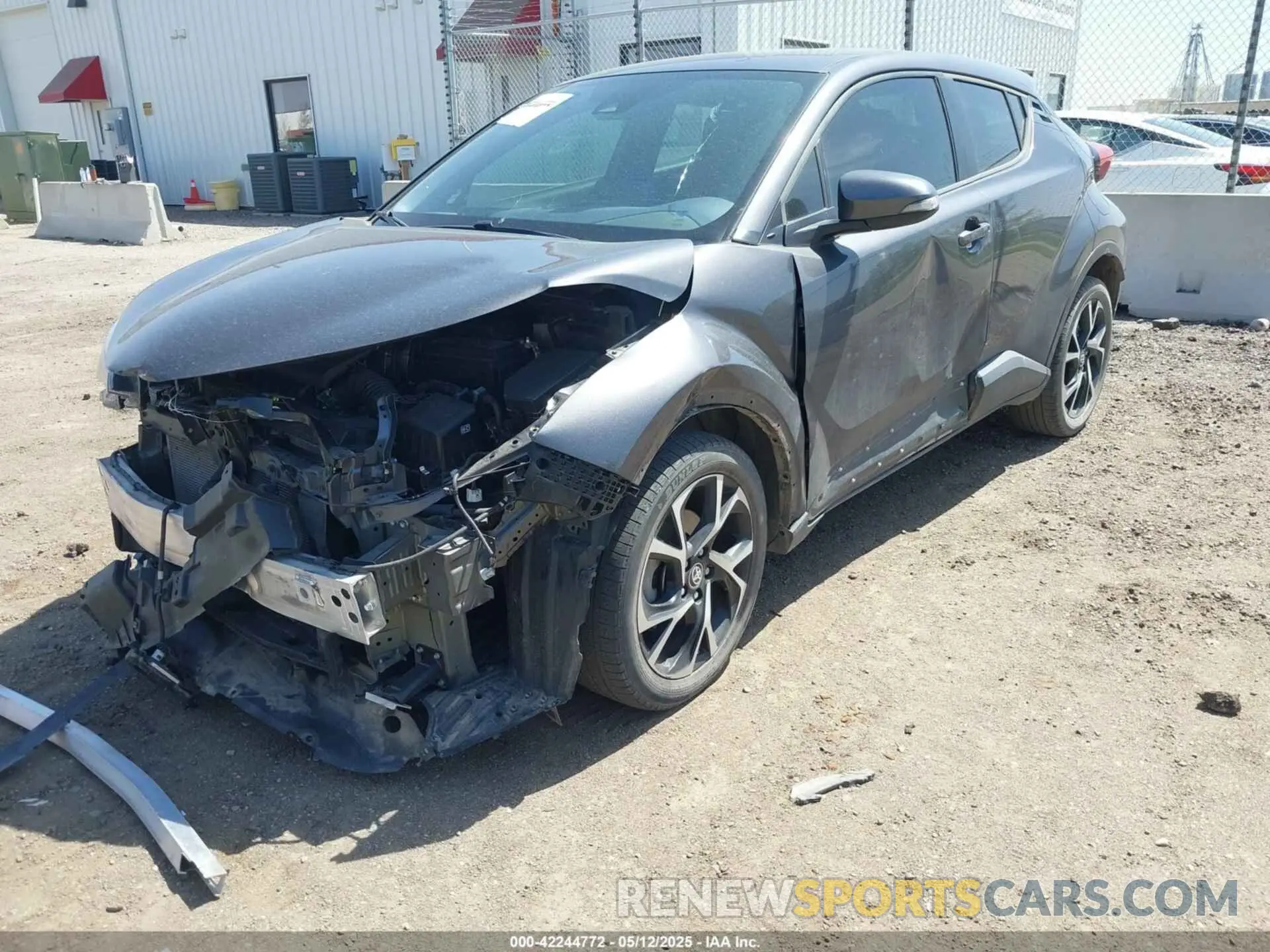 2 Photograph of a damaged car NMTKHMBX3MR123683 TOYOTA C-HR 2021