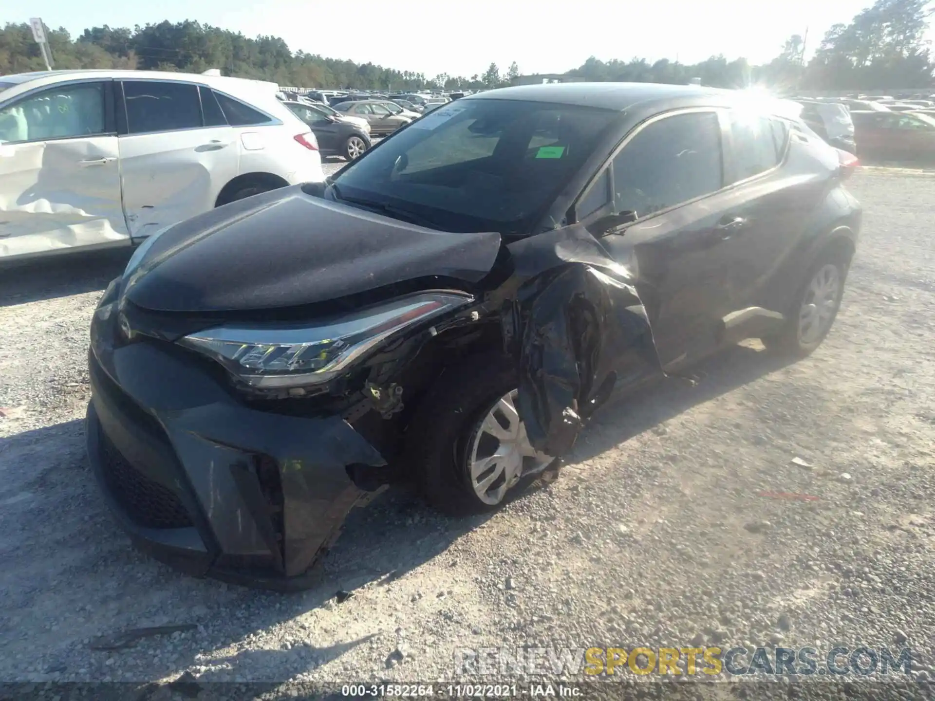 2 Photograph of a damaged car NMTKHMBX3MR124607 TOYOTA C-HR 2021