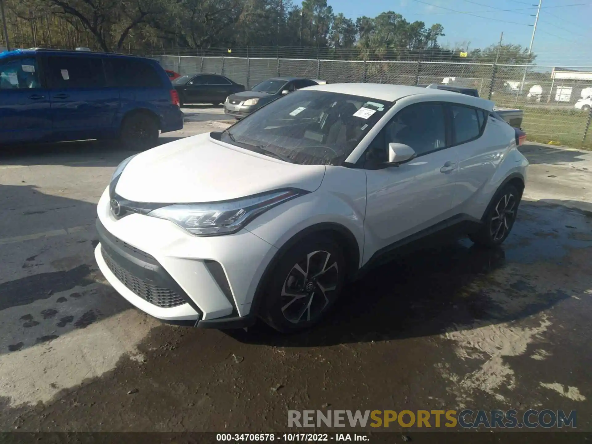 2 Photograph of a damaged car NMTKHMBX3MR124641 TOYOTA C-HR 2021