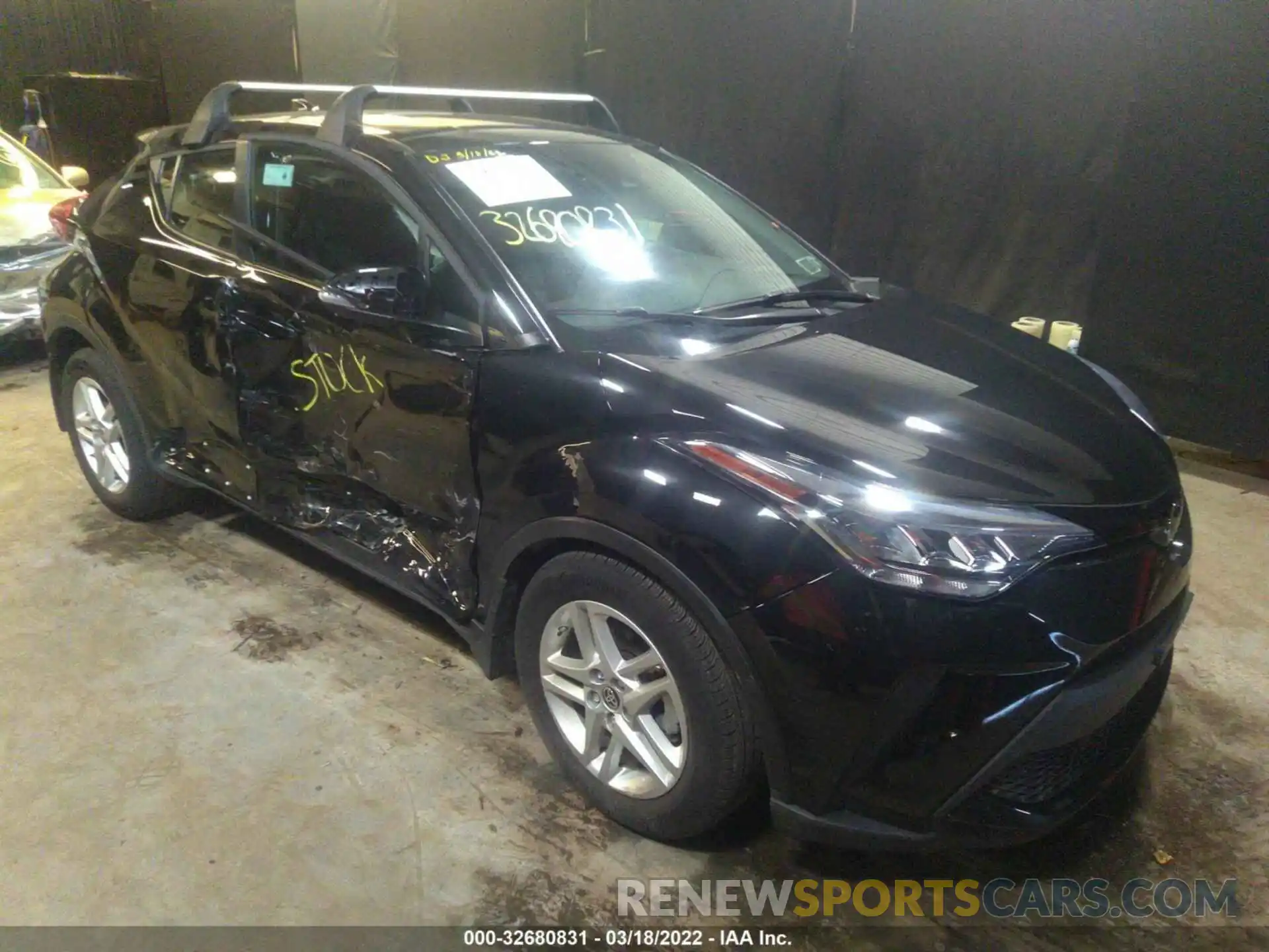 1 Photograph of a damaged car NMTKHMBX3MR127510 TOYOTA C-HR 2021