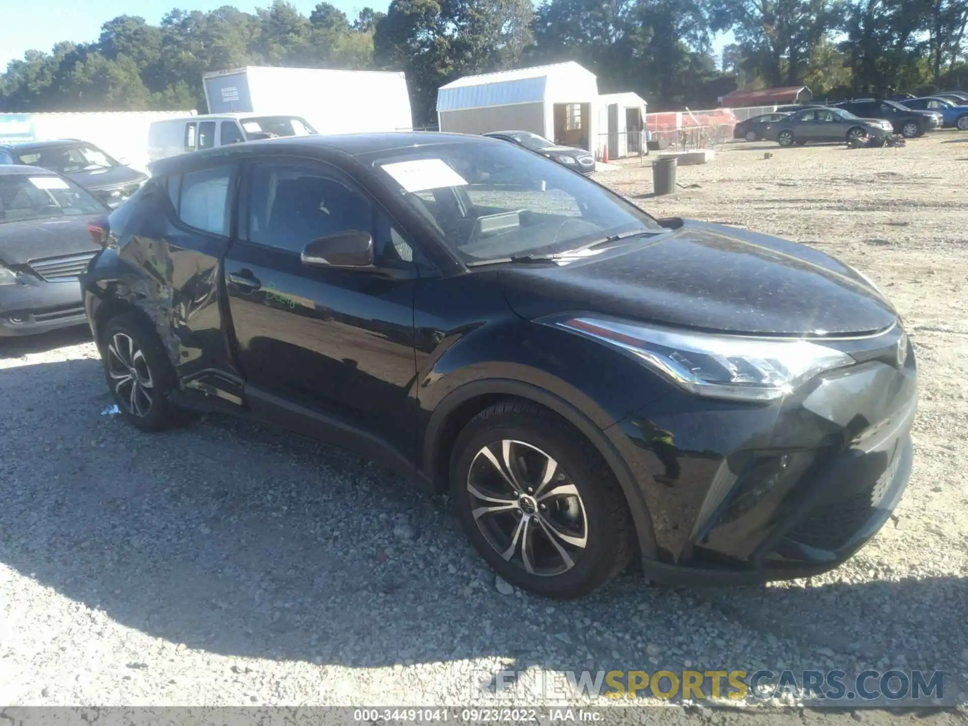 1 Photograph of a damaged car NMTKHMBX3MR128351 TOYOTA C-HR 2021