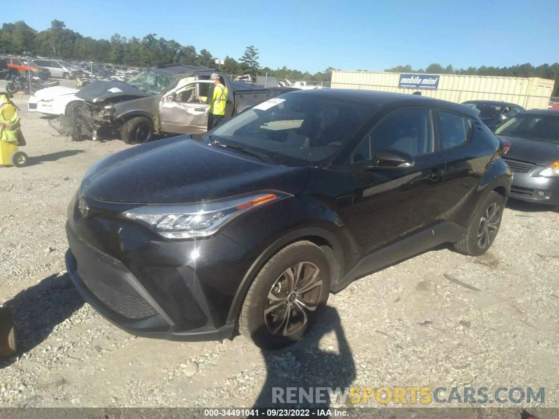 2 Photograph of a damaged car NMTKHMBX3MR128351 TOYOTA C-HR 2021