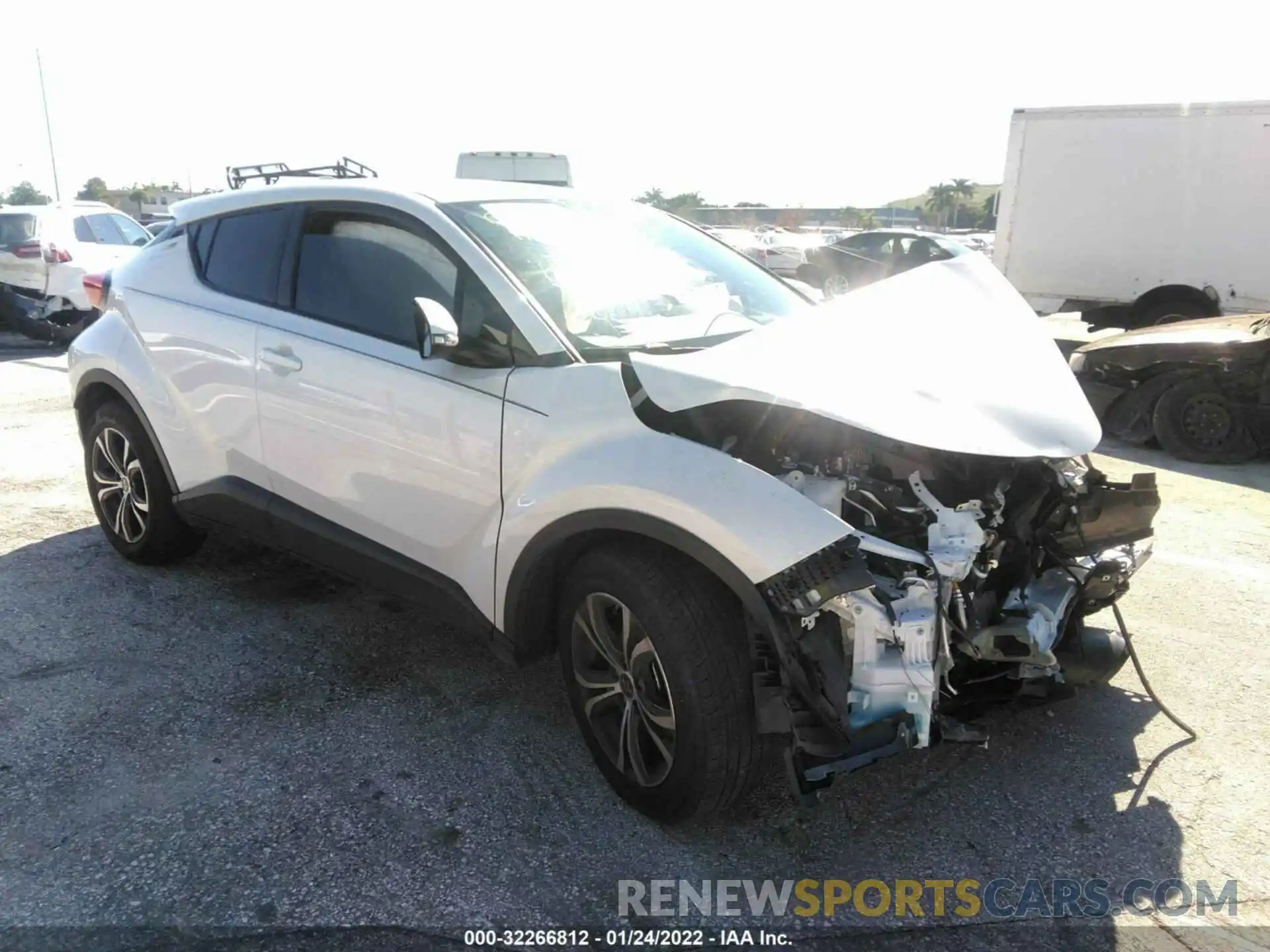 1 Photograph of a damaged car NMTKHMBX3MR129404 TOYOTA C-HR 2021