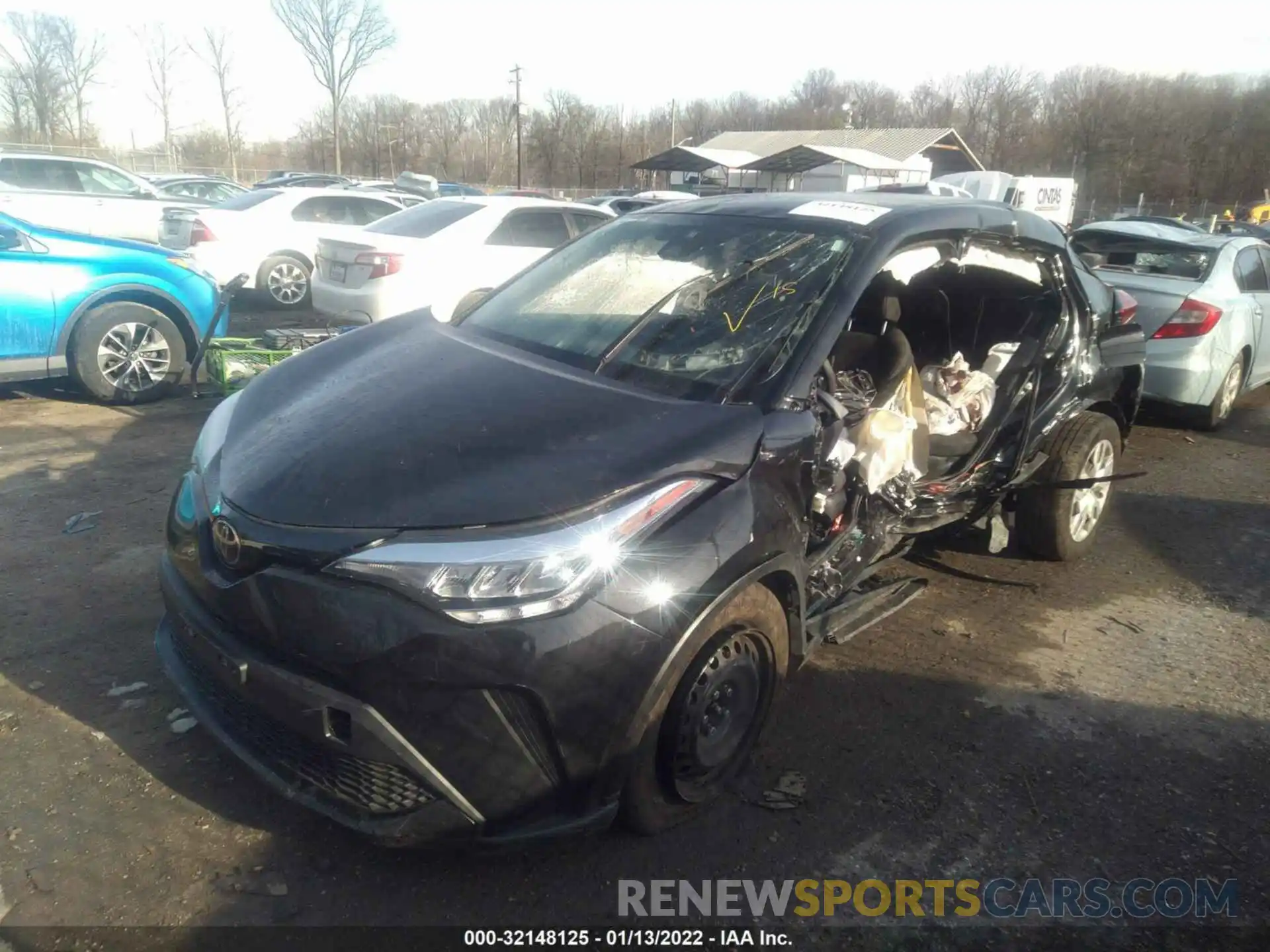 2 Photograph of a damaged car NMTKHMBX3MR131427 TOYOTA C-HR 2021