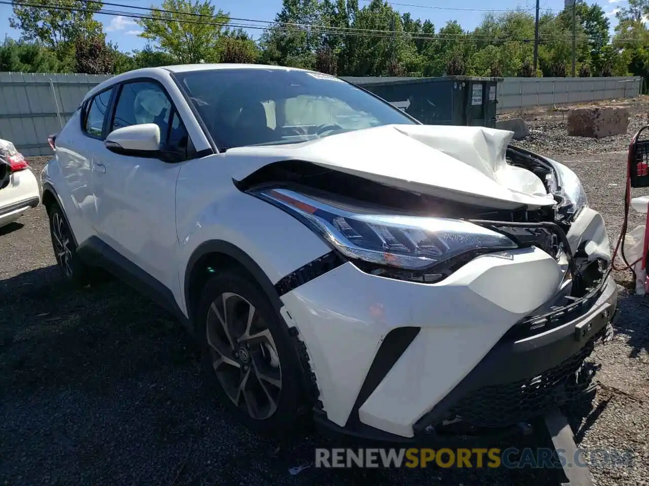 1 Photograph of a damaged car NMTKHMBX3MR131931 TOYOTA C-HR 2021