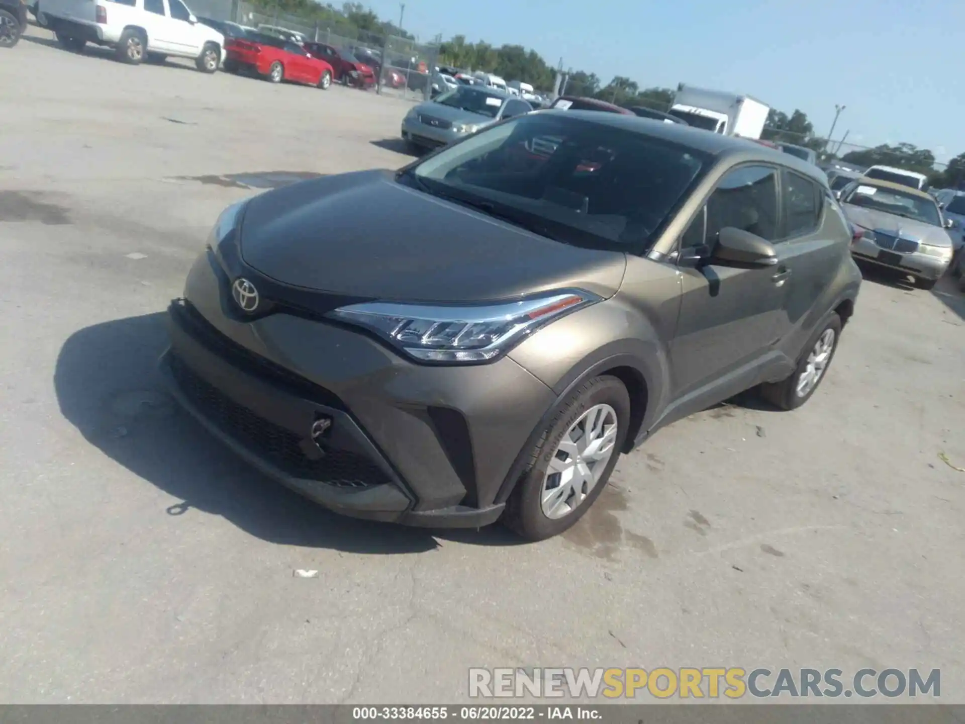 2 Photograph of a damaged car NMTKHMBX3MR132772 TOYOTA C-HR 2021