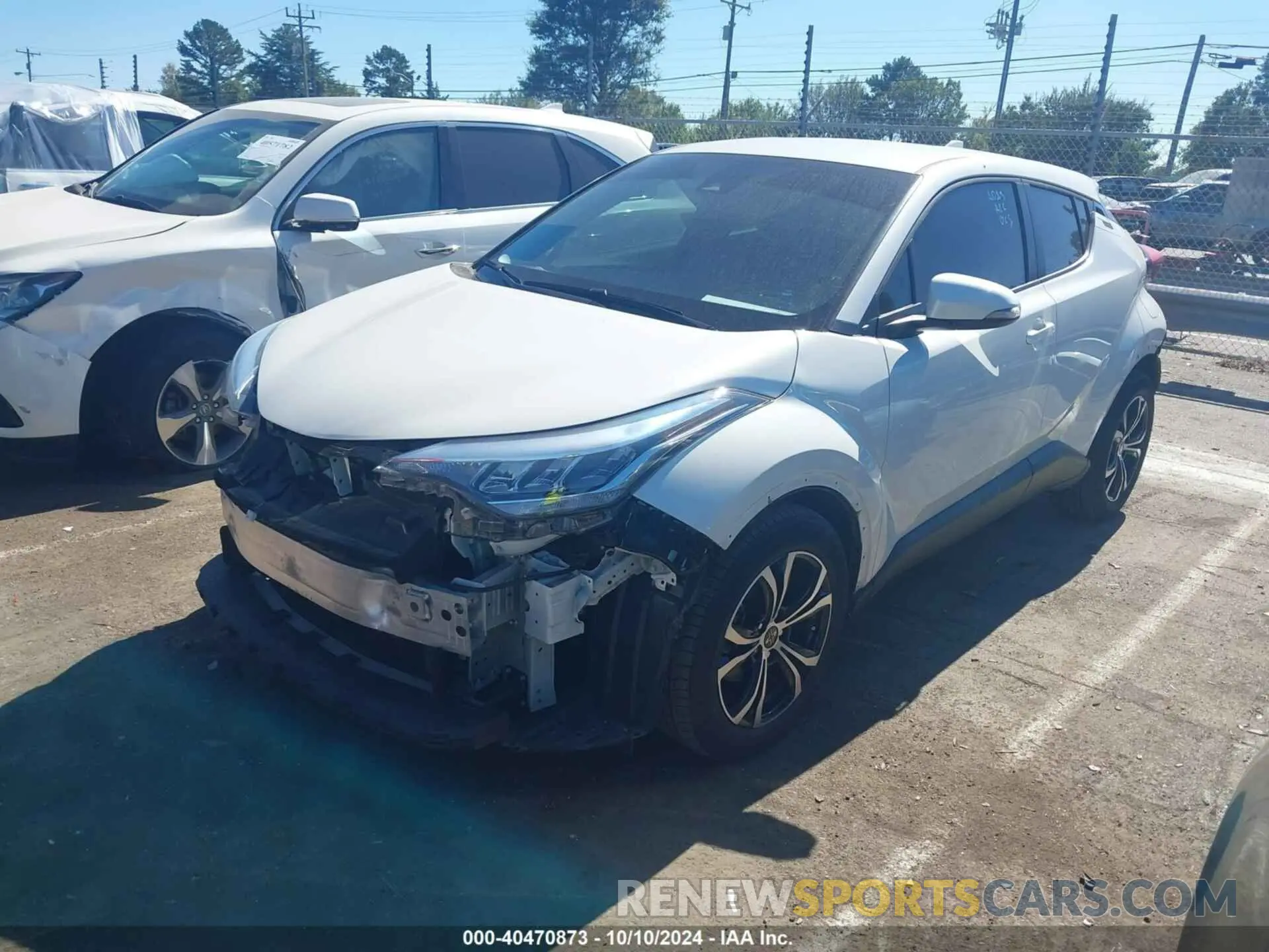 2 Photograph of a damaged car NMTKHMBX3MR135946 TOYOTA C-HR 2021