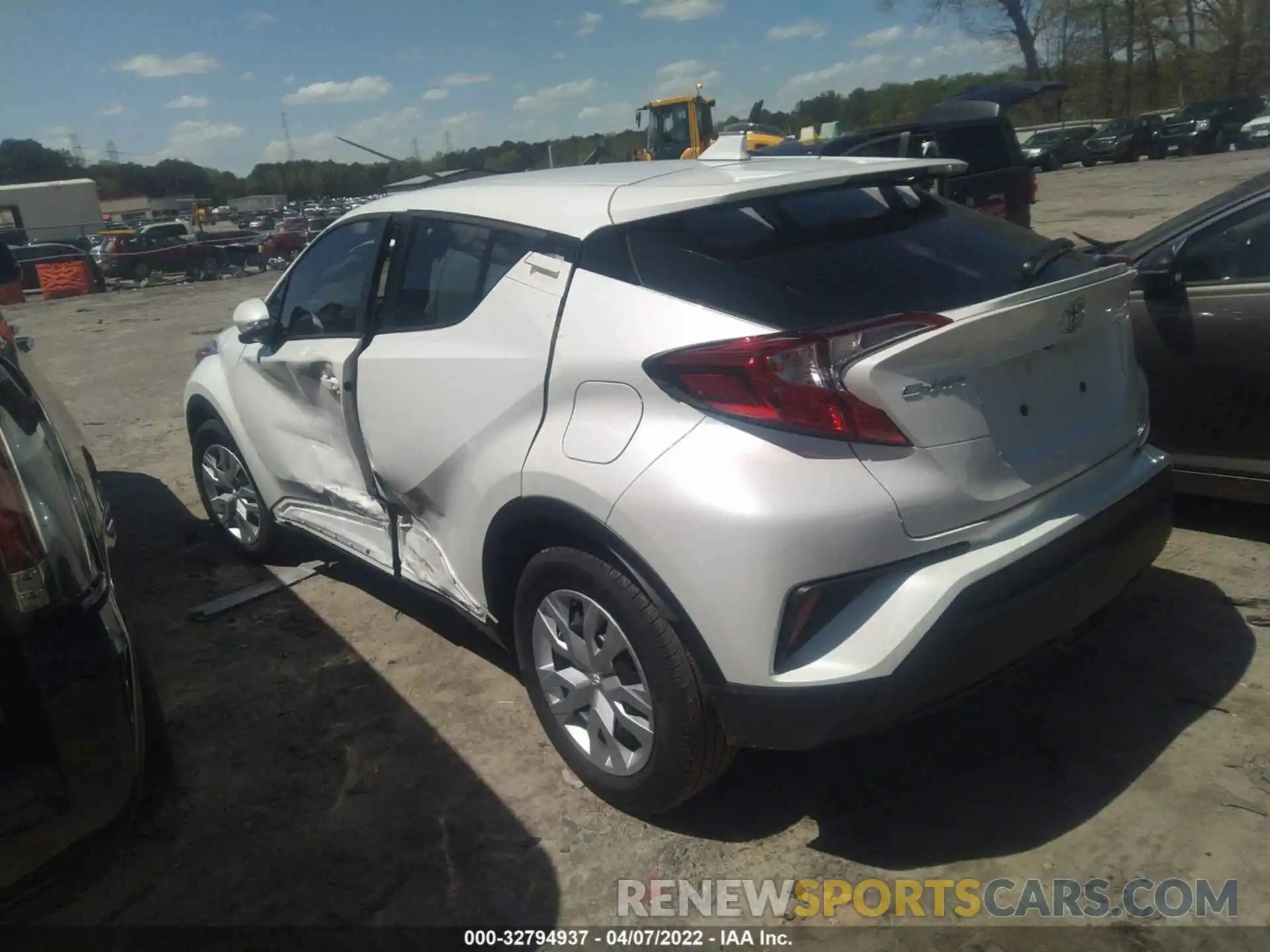 3 Photograph of a damaged car NMTKHMBX3MR139429 TOYOTA C-HR 2021