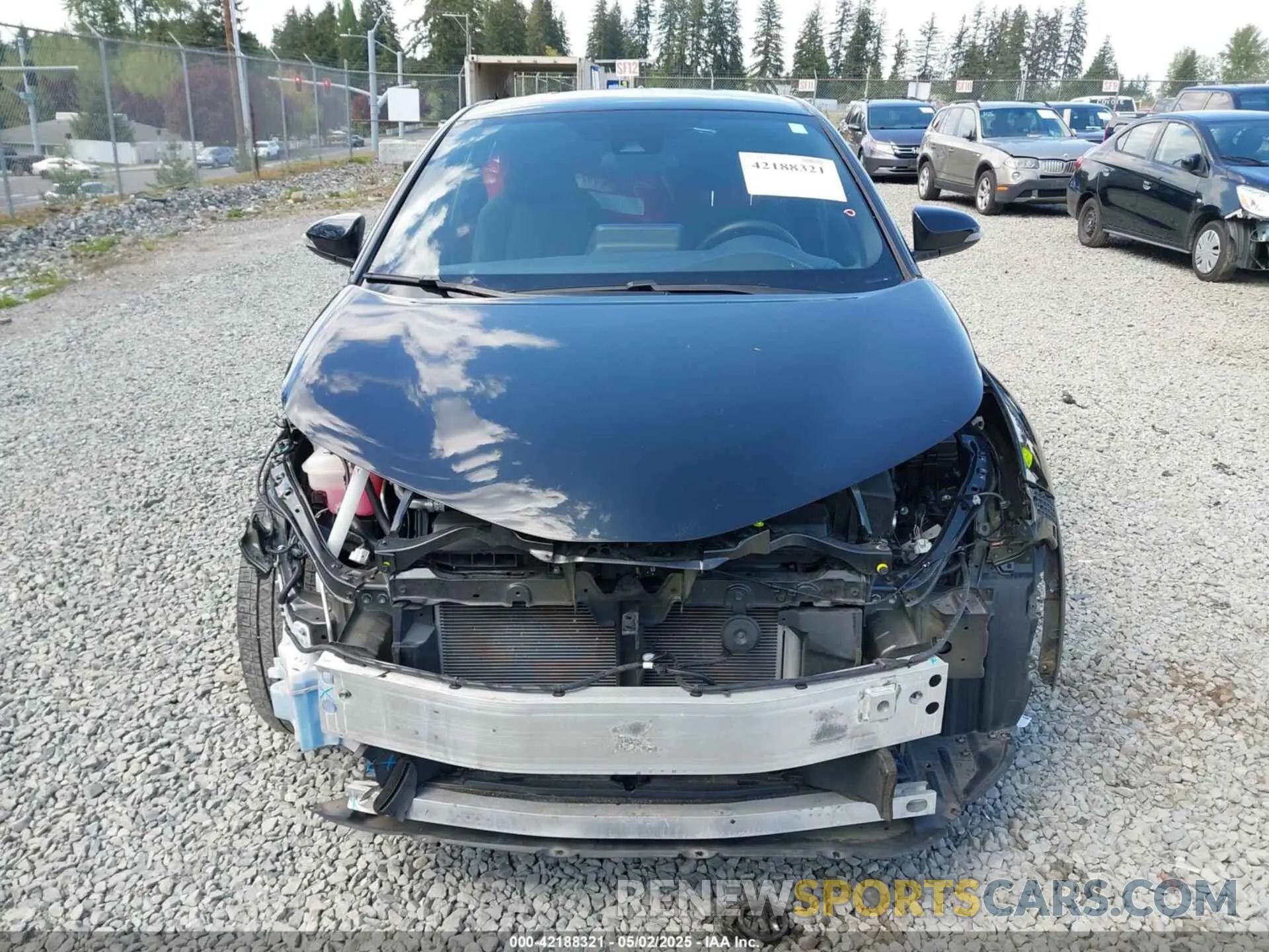 13 Photograph of a damaged car NMTKHMBX3MR139981 TOYOTA C-HR 2021